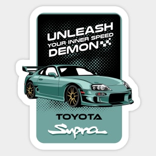 Supra JZA80 MK4 Car Sticker